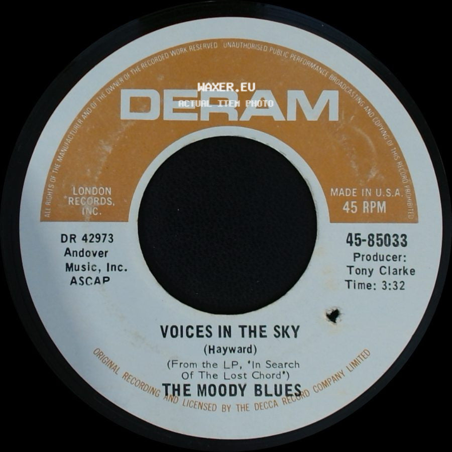 The Moody Blues - Ride My See-Saw / Voices In The Sky side B
