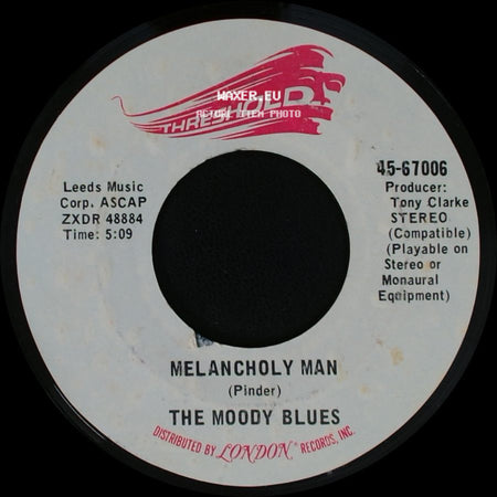 The Moody Blues - Melancholy Man / The Story In Your Eyes side A