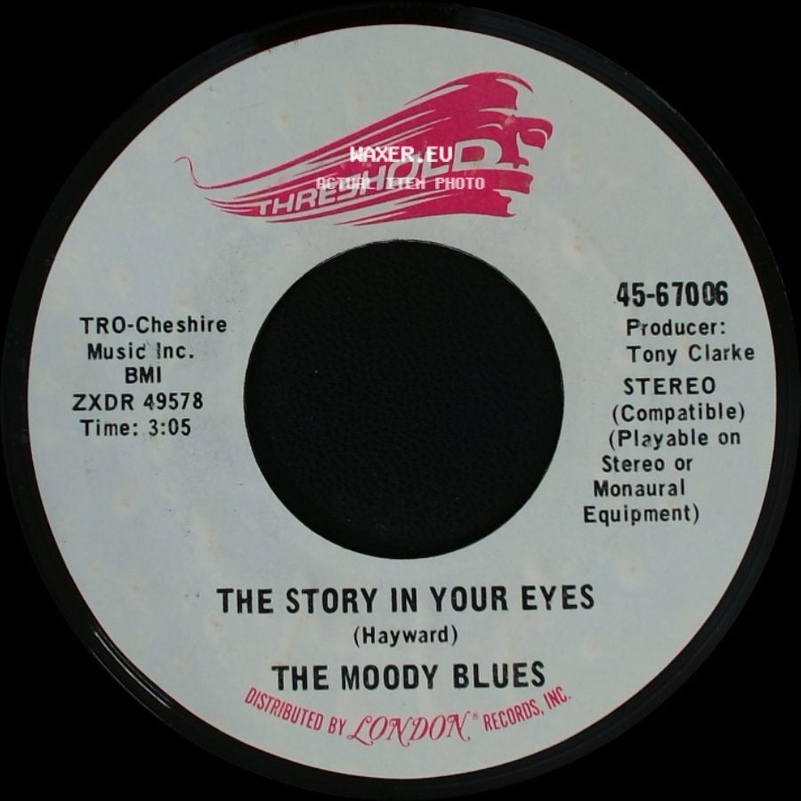 The Moody Blues - Melancholy Man / The Story In Your Eyes side B