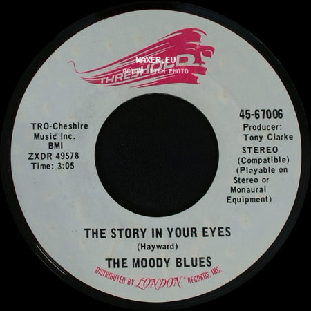 The Moody Blues - Melancholy Man / The Story In Your Eyes side B