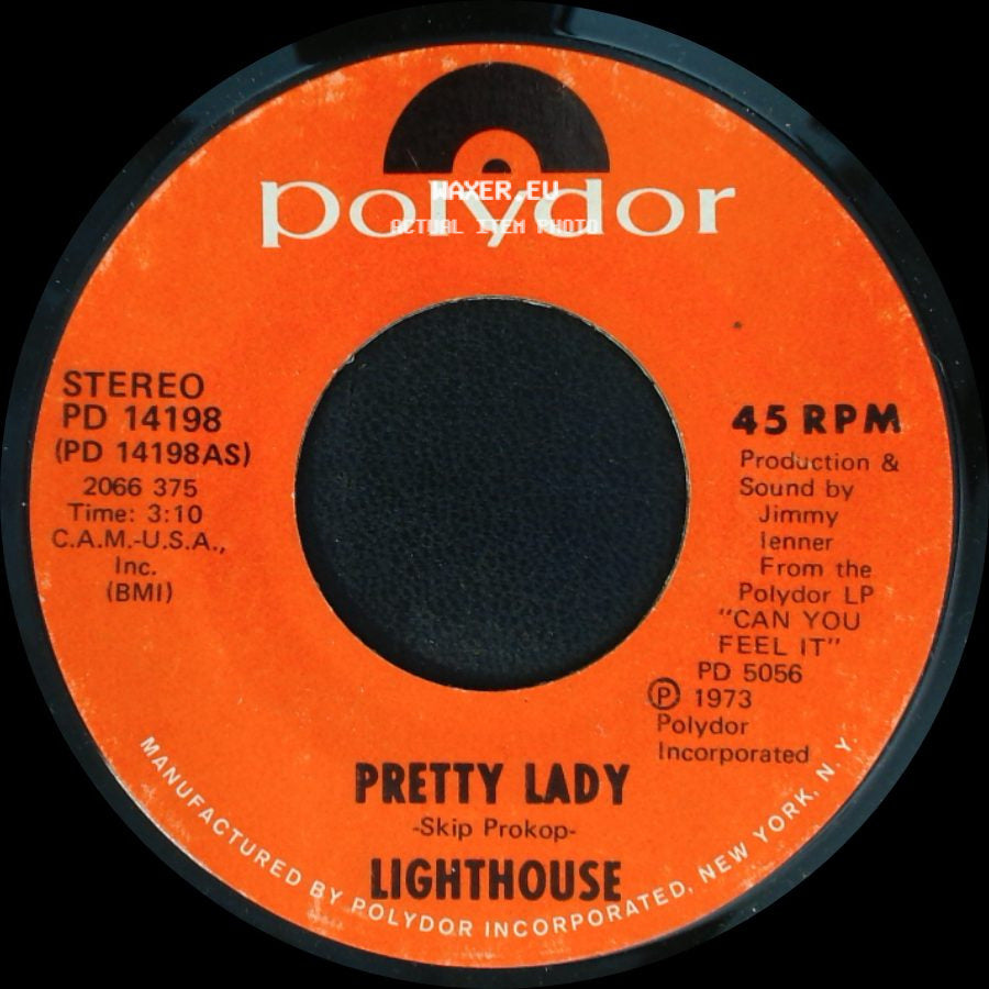 Lighthouse / Bright Side Lighthouse - Pretty Lady / Unknown Title B side A