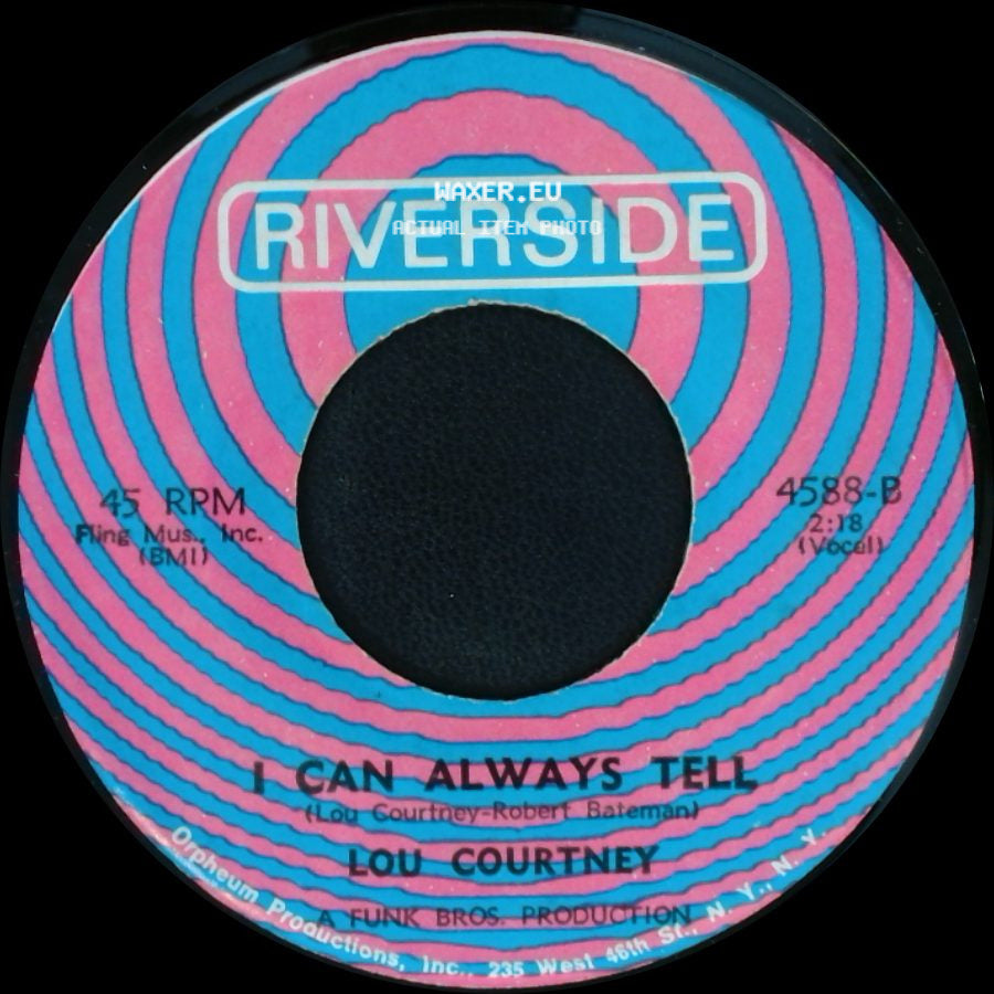 Lou Courtney - I Can Always Tell / Skate Now side A