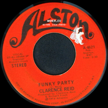 Clarence Reid - Funky Party / Winter Man side A