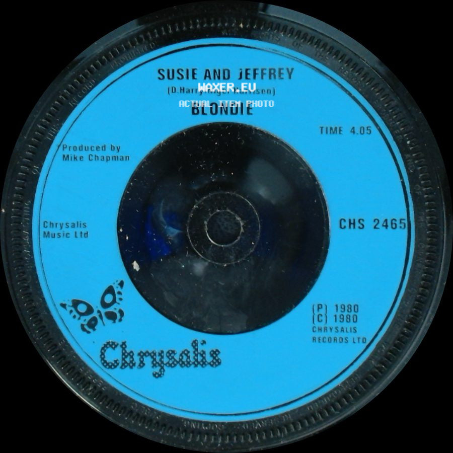 Blondie - Susie And Jeffrey / The Tide Is High side A