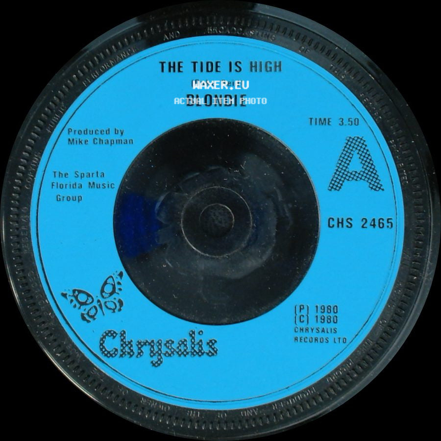 Blondie - Susie And Jeffrey / The Tide Is High side B