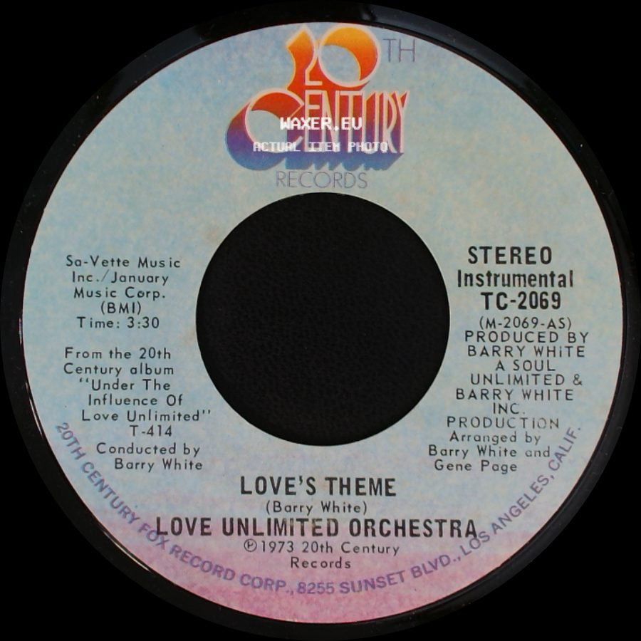 Love Unlimited Orchestra - Love's Theme / Sweet Moments side A