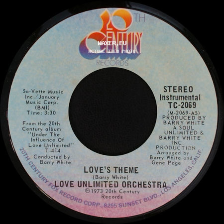 Love Unlimited Orchestra - Love's Theme / Sweet Moments side A