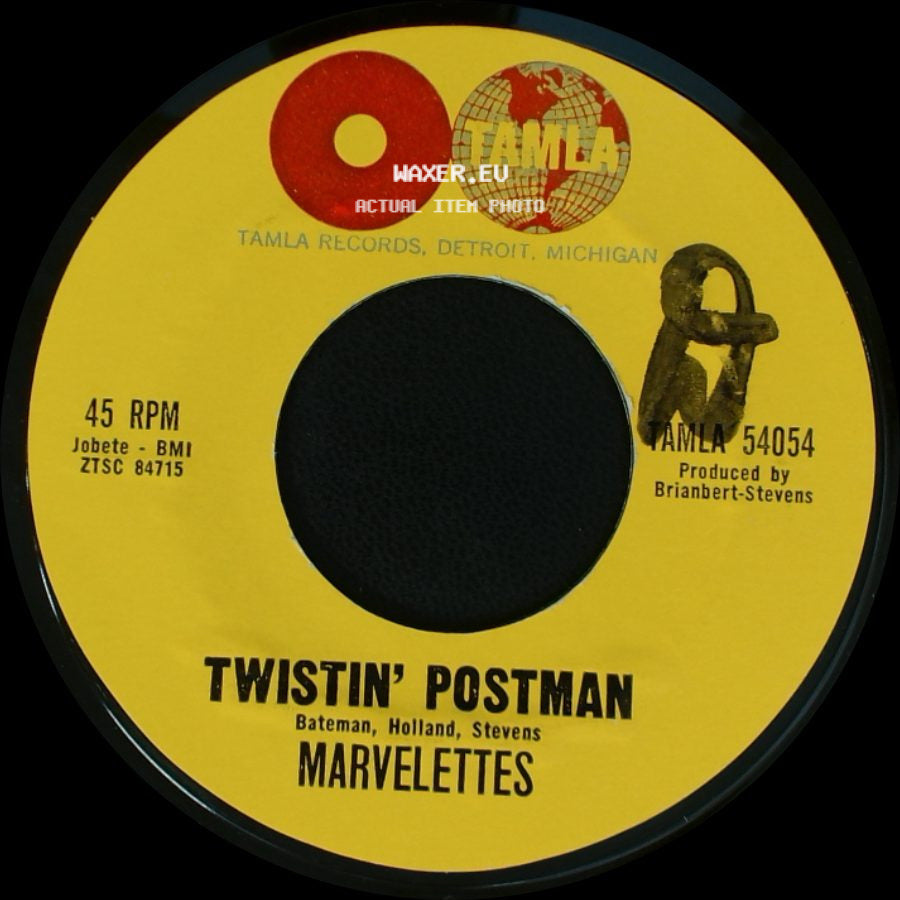 Marvelettes - Twistin' Postman / I Want A Guy side A
