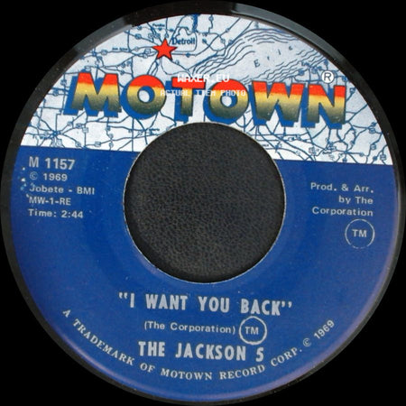 The Jackson 5 - Who's Lovin You / I Want You Back side B