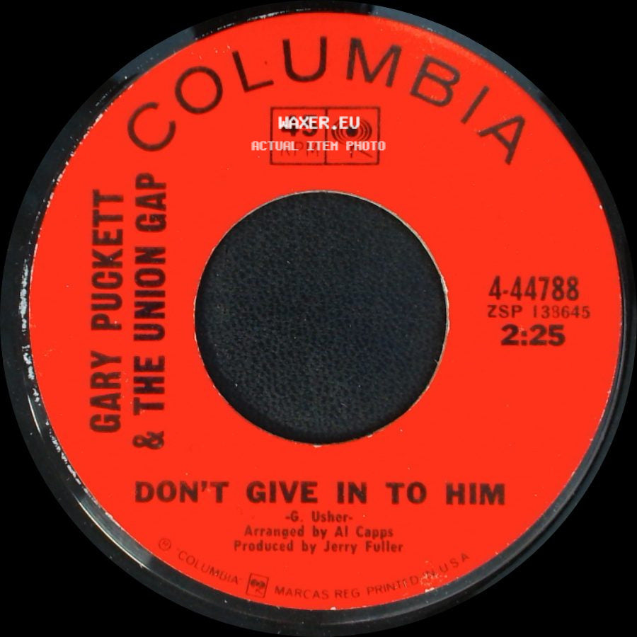 Gary Puckett & The Union Gap - Could I / Don't Give In To Him side B