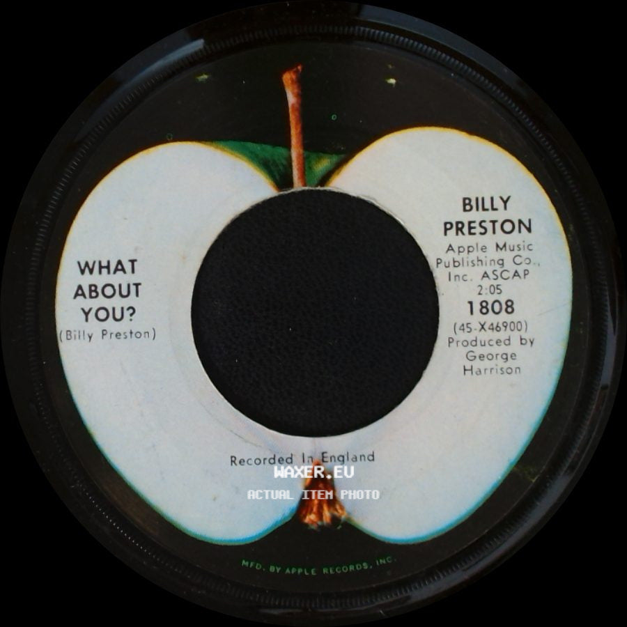 Billy Preston - That's The Way God Planned It / What About You? side B