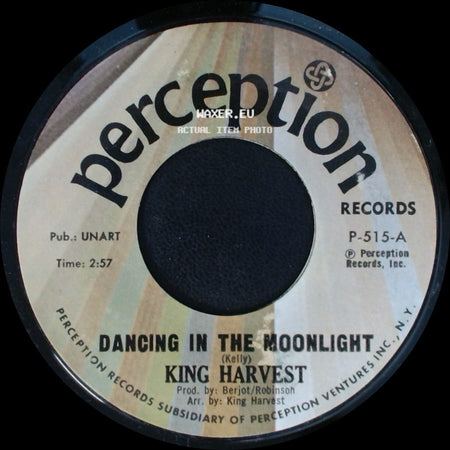 King Harvest - Dancing In The Moonlight / Marty And The Captain side A