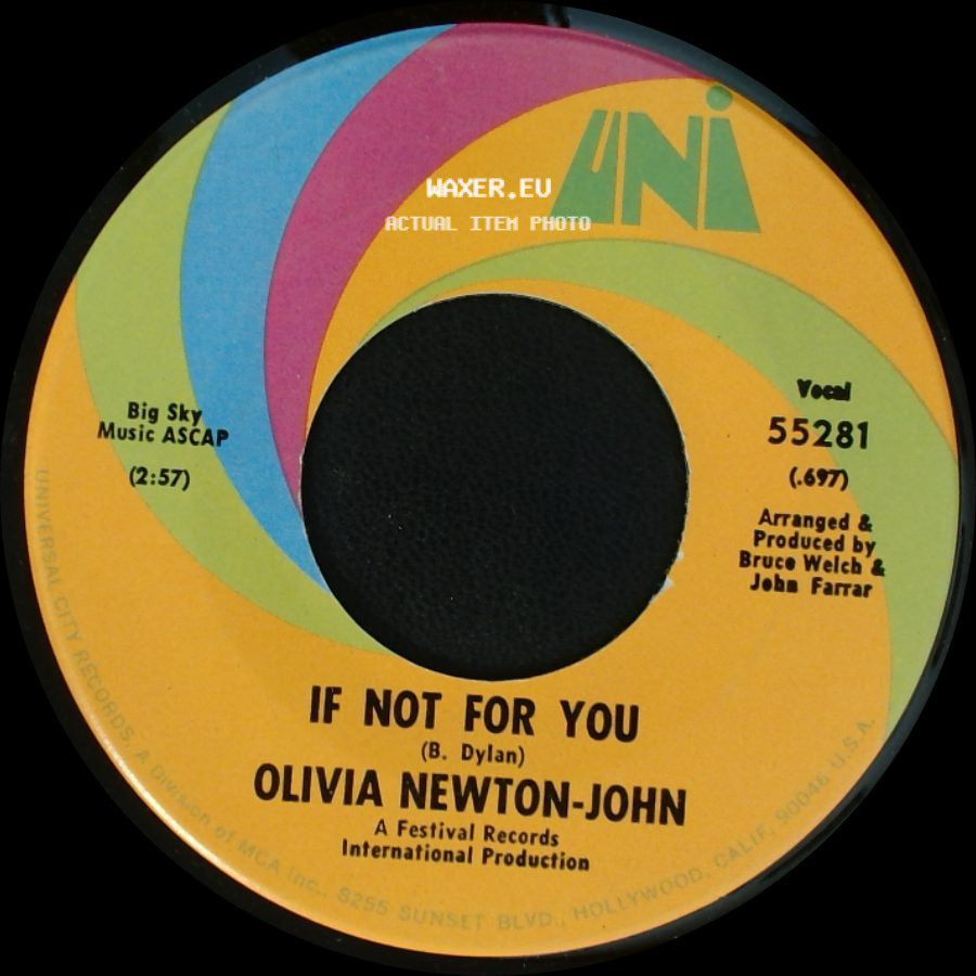 Olivia Newton-John - If Not For You / The Biggest Clown side A