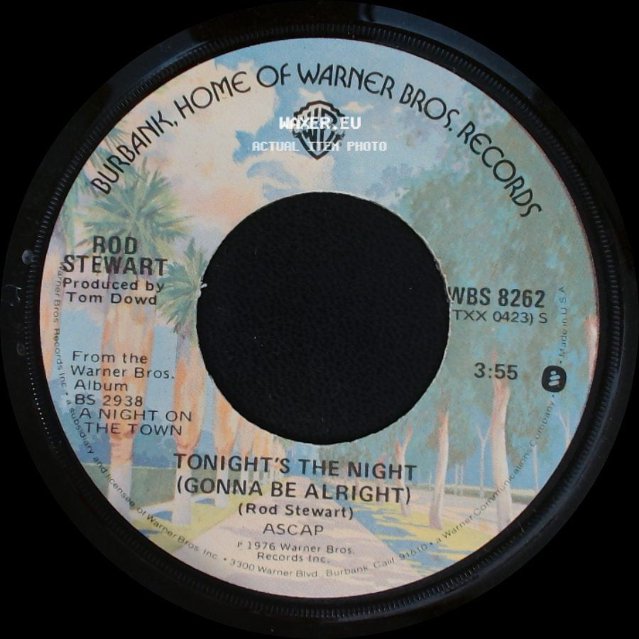 Rod Stewart - Tonight's The Night (Gonna Be Alright) / Fool For You side A