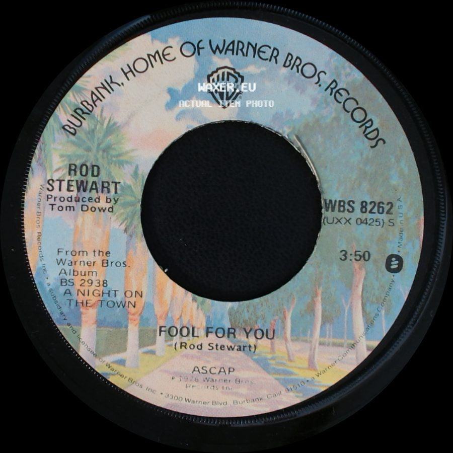 Rod Stewart - Tonight's The Night (Gonna Be Alright) / Fool For You side B