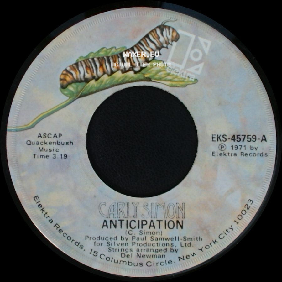 Carly Simon - Anticipation / The Garden side A