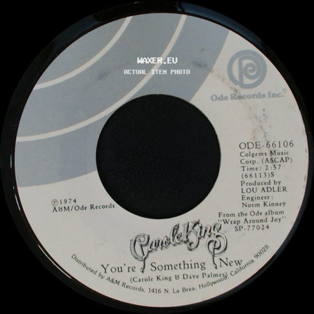 Carole King / Carole King & Dave Palmer - You're Something New / Nightingale side A
