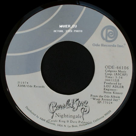 Carole King / Carole King & Dave Palmer - You're Something New / Nightingale side B