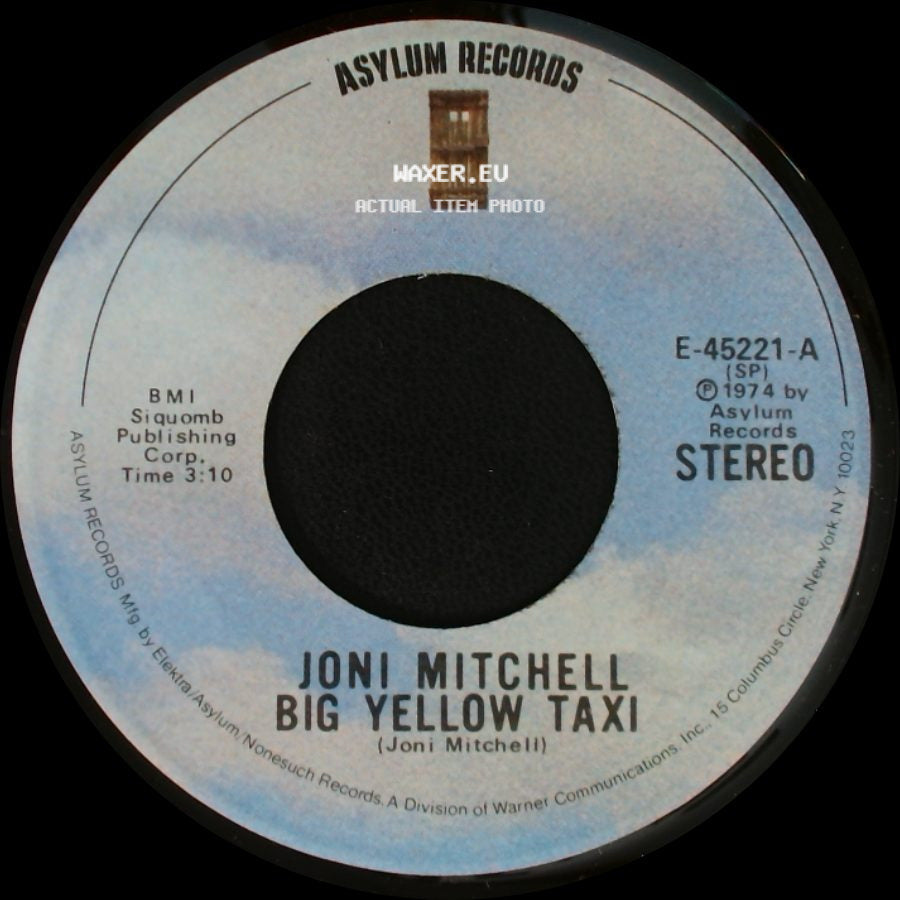 Joni Mitchell - Big Yellow Taxi / Rainy Night House side A