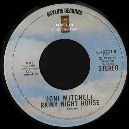 Joni Mitchell - Big Yellow Taxi / Rainy Night House side B