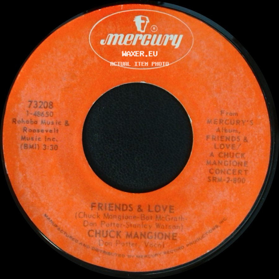 Chuck Mangione - Hill Where The Lord Hides / Friends & Love side B