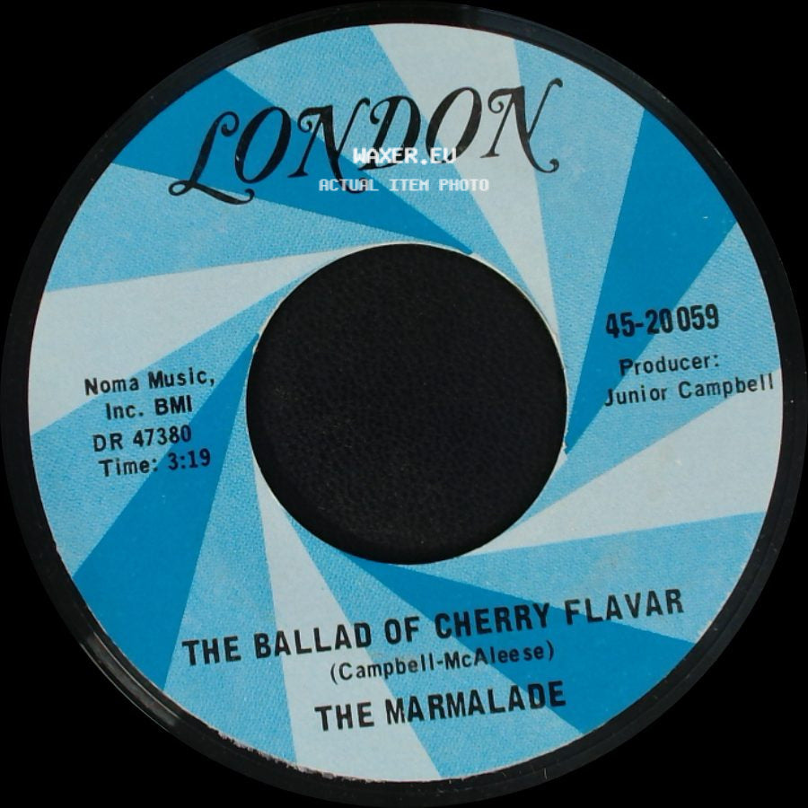The Marmalade - Rainbow / The Ballad Of Cherry Flavar side B
