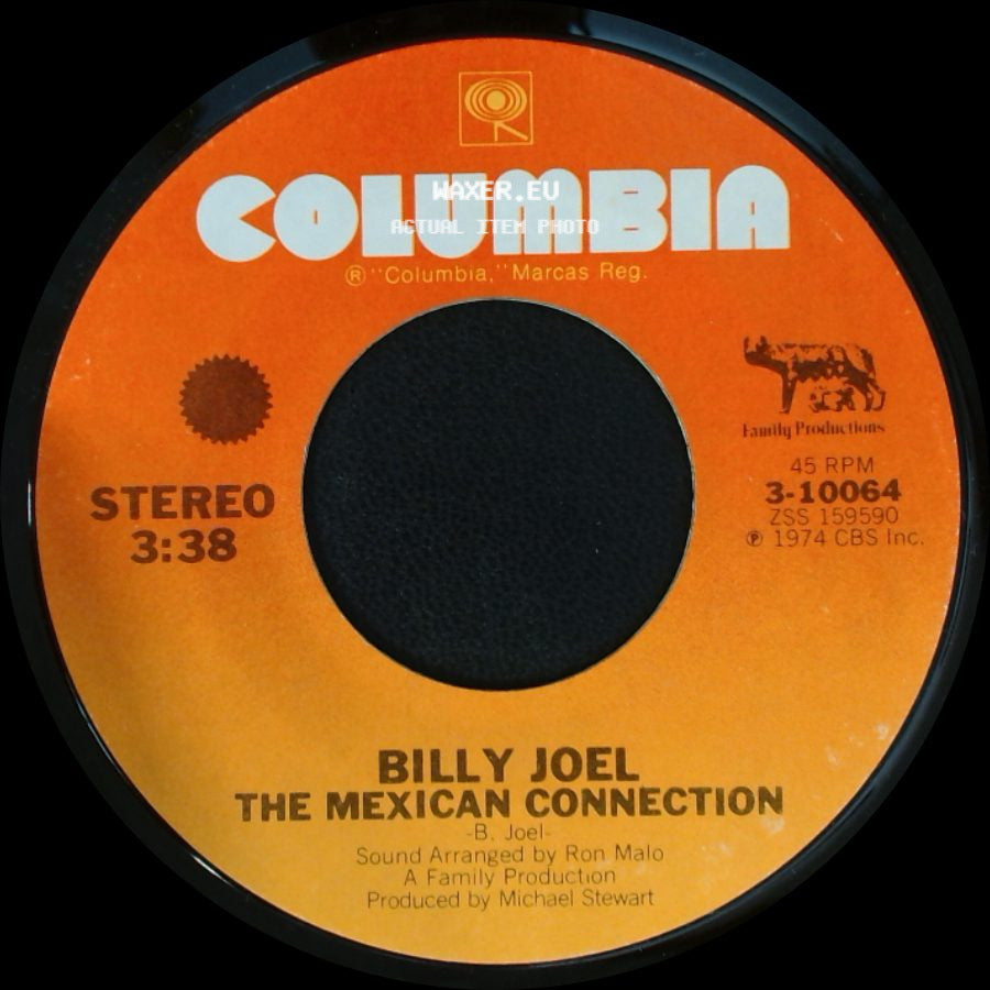 Billy Joel - The Entertainer / The Mexican Connection side B