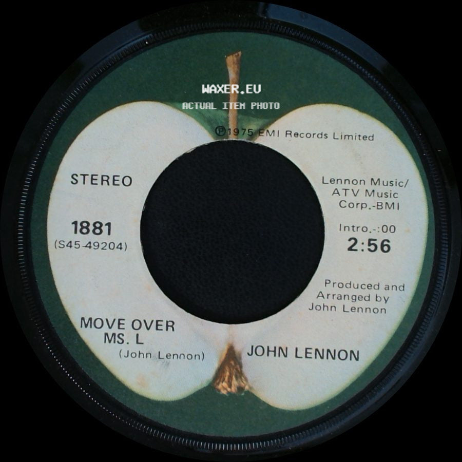 John Lennon - Move Over Ms. L / Stand By Me side A