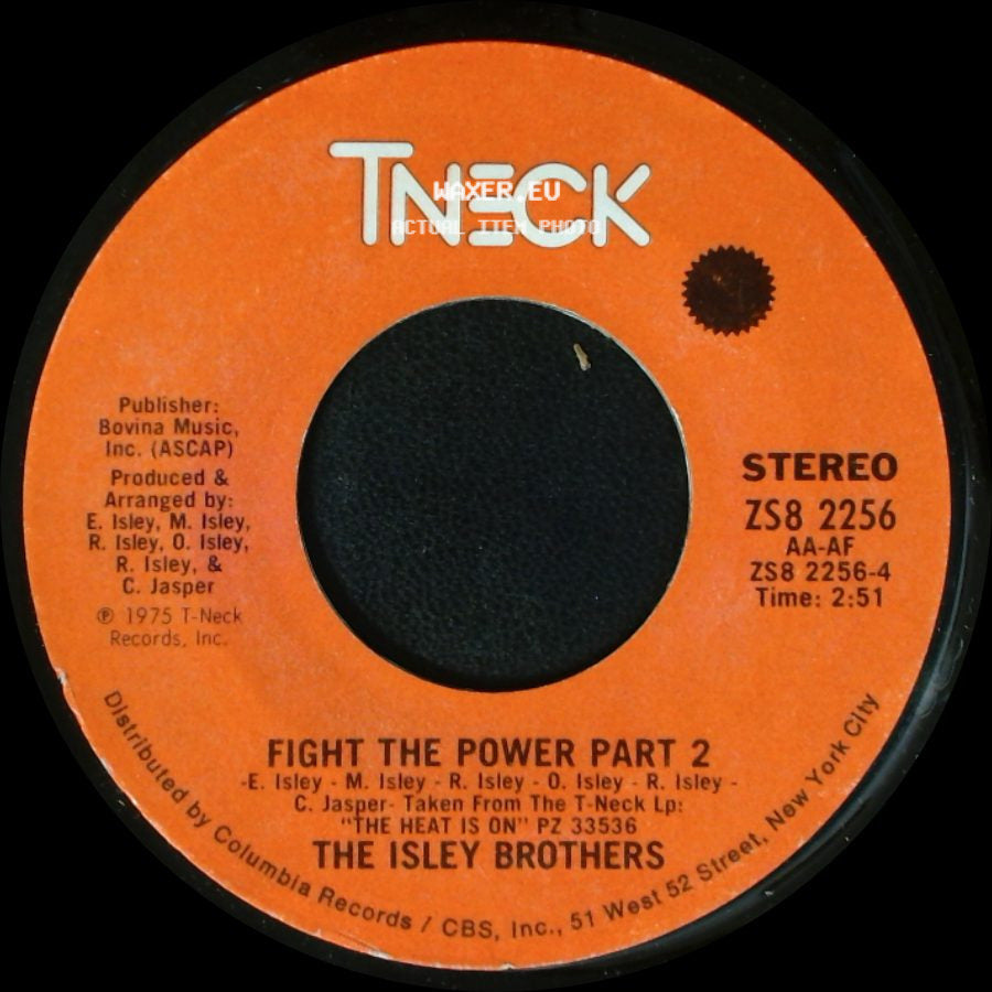 The Isley Brothers - Fight The Power Part 2 / Fight The Power Part 1 side A