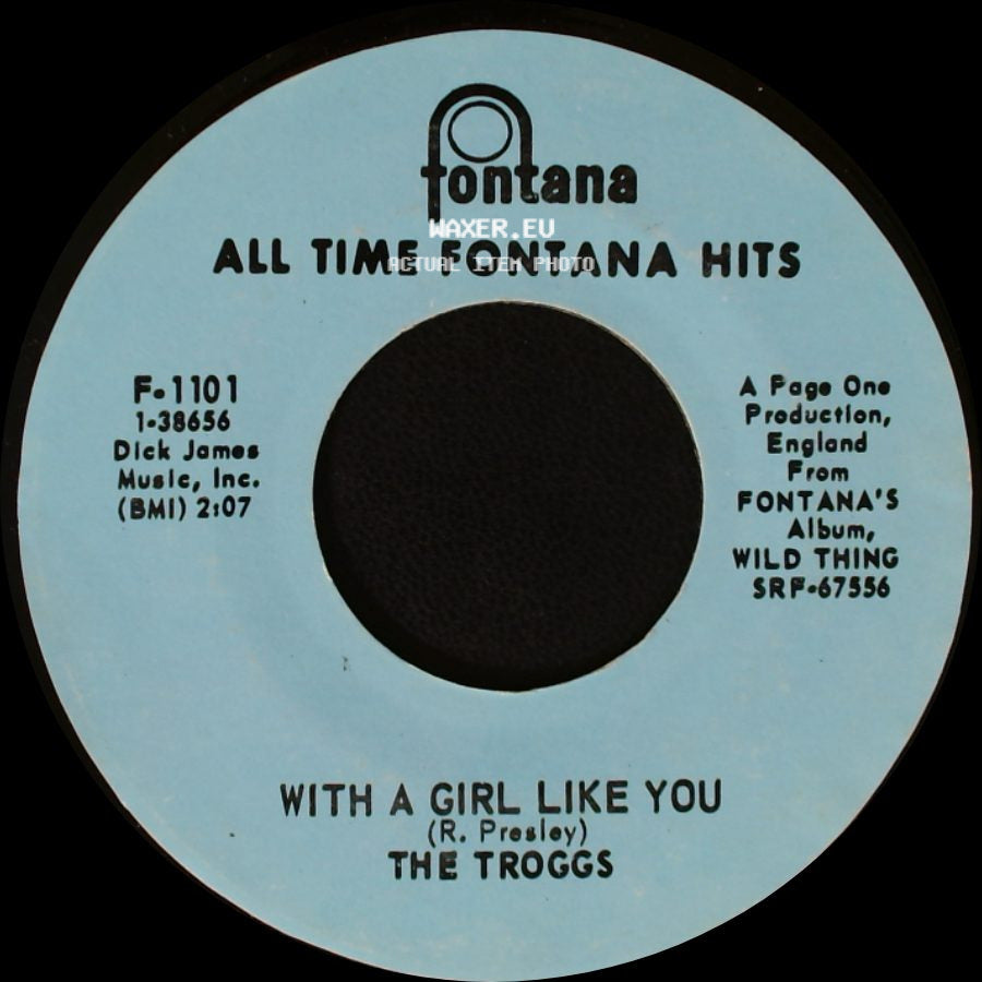 The Troggs - With A Girl Like You / Wild Thing side A