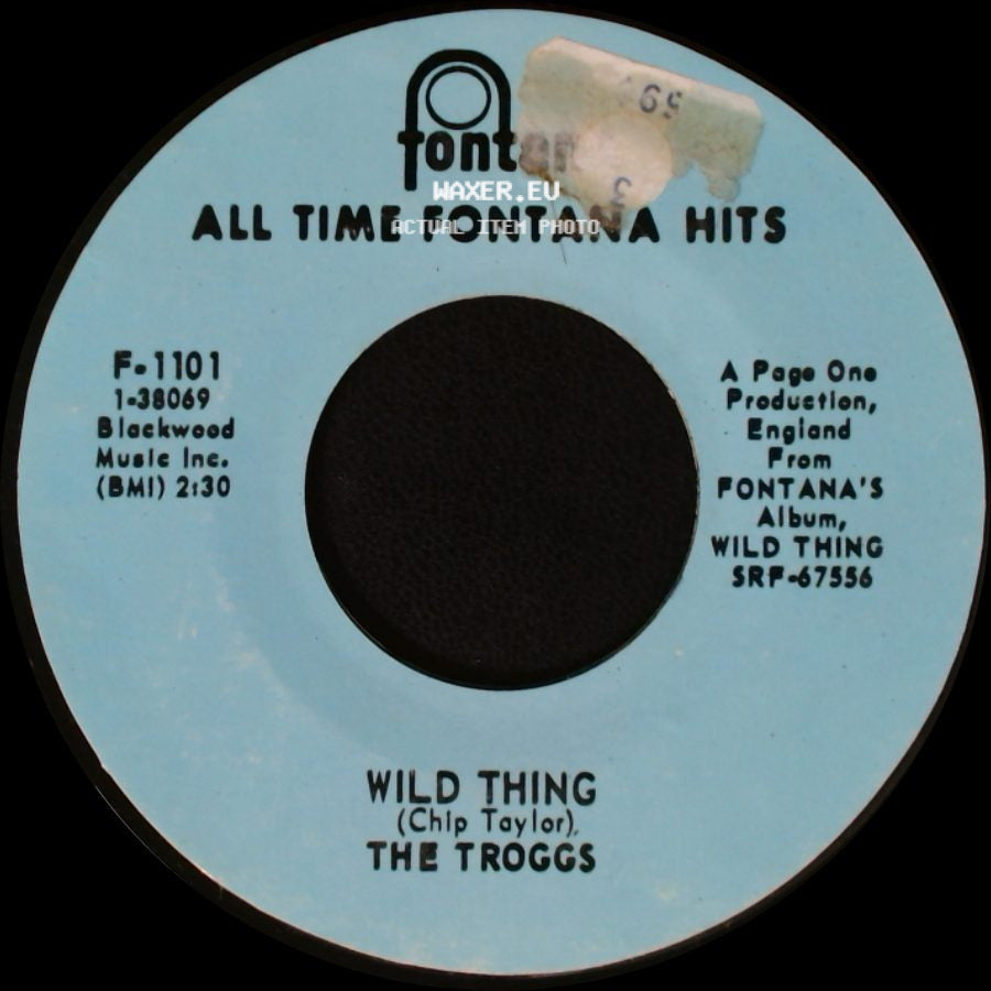 The Troggs - With A Girl Like You / Wild Thing side B