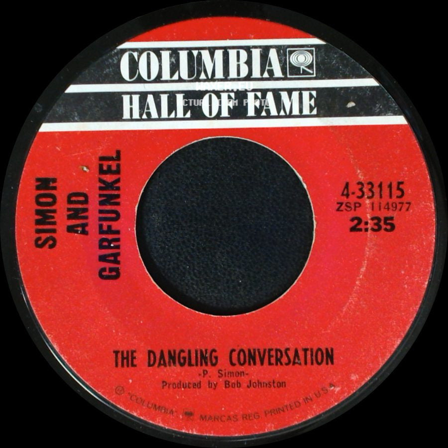 Simon And Garfunkel - The Dangling Conversation / A Hazy Shade Of Winter side A