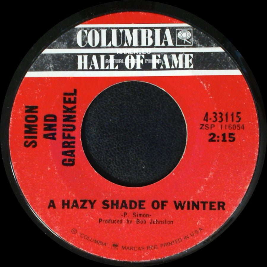 Simon And Garfunkel - The Dangling Conversation / A Hazy Shade Of Winter side B