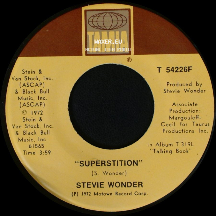 Stevie Wonder - You've Got It Bad Girl / Superstition side B