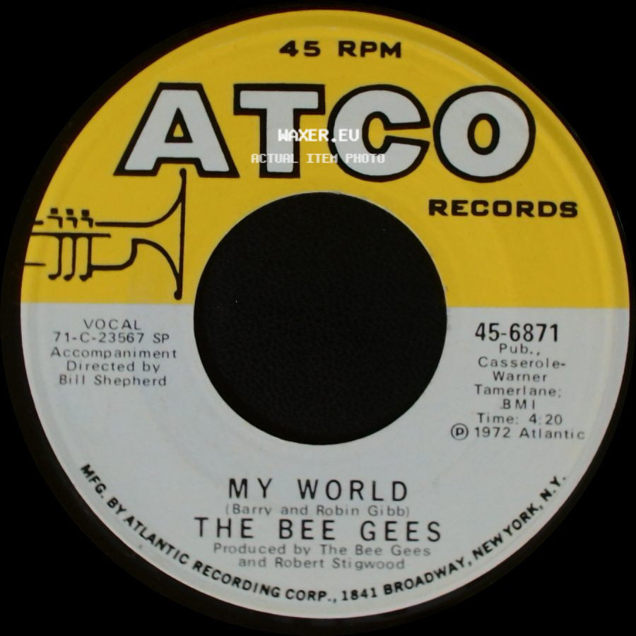 The Bee Gees - My World / On Time side A