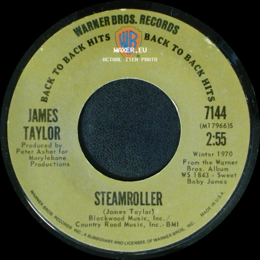 James Taylor - Steamroller / You've Got A Friend side A