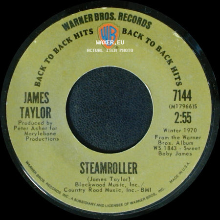 James Taylor - Steamroller / You've Got A Friend side A
