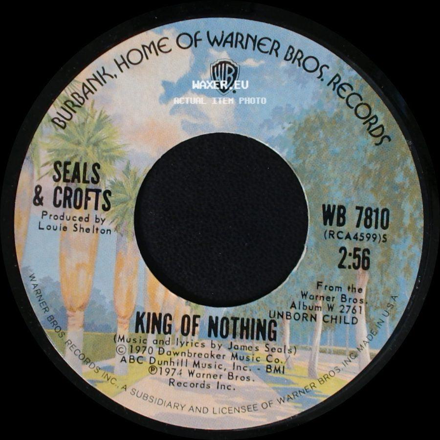 Seals & Crofts - Follow Me / King Of Nothing side B