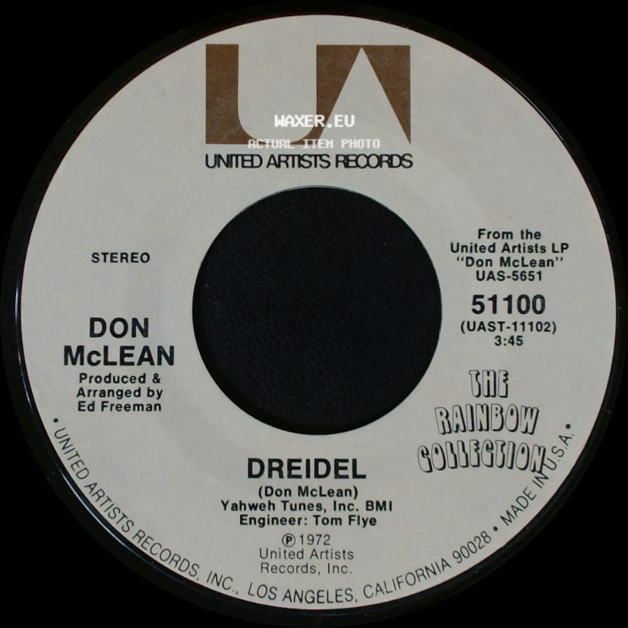 Don Mclean - Bronco Bill's Lament / Dreidel side B