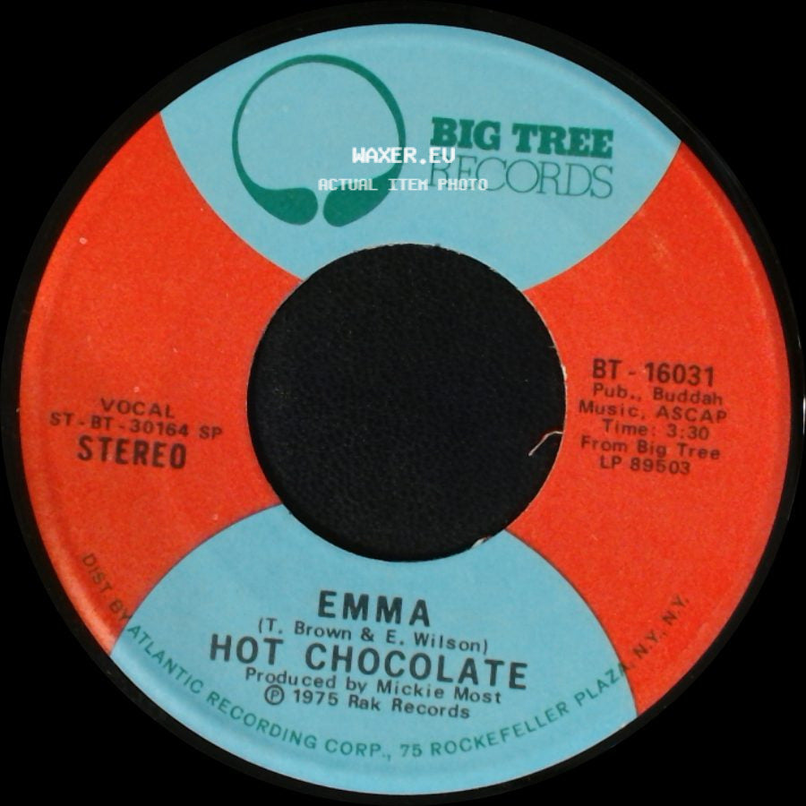Hot Chocolate - Emma / A Love Like Yours side A