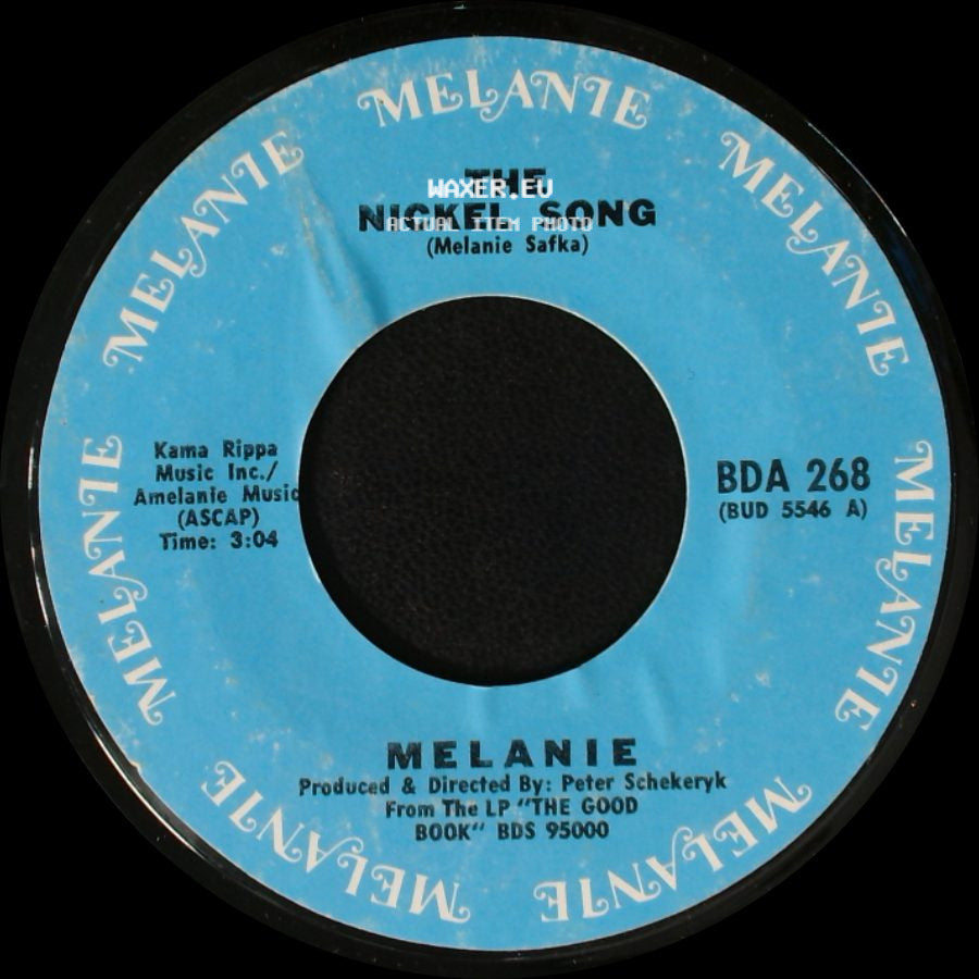 Melanie - What Have They Done To My Song Ma / The Nickel Song side B