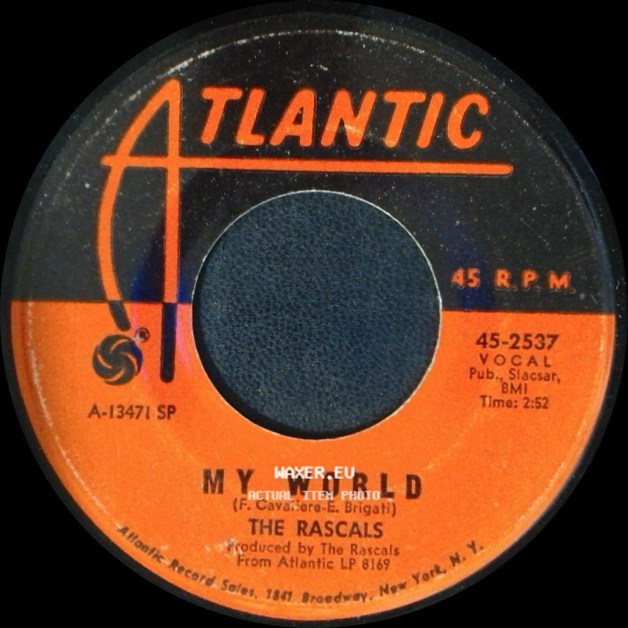 The Rascals - My World / People Got To Be Free side A