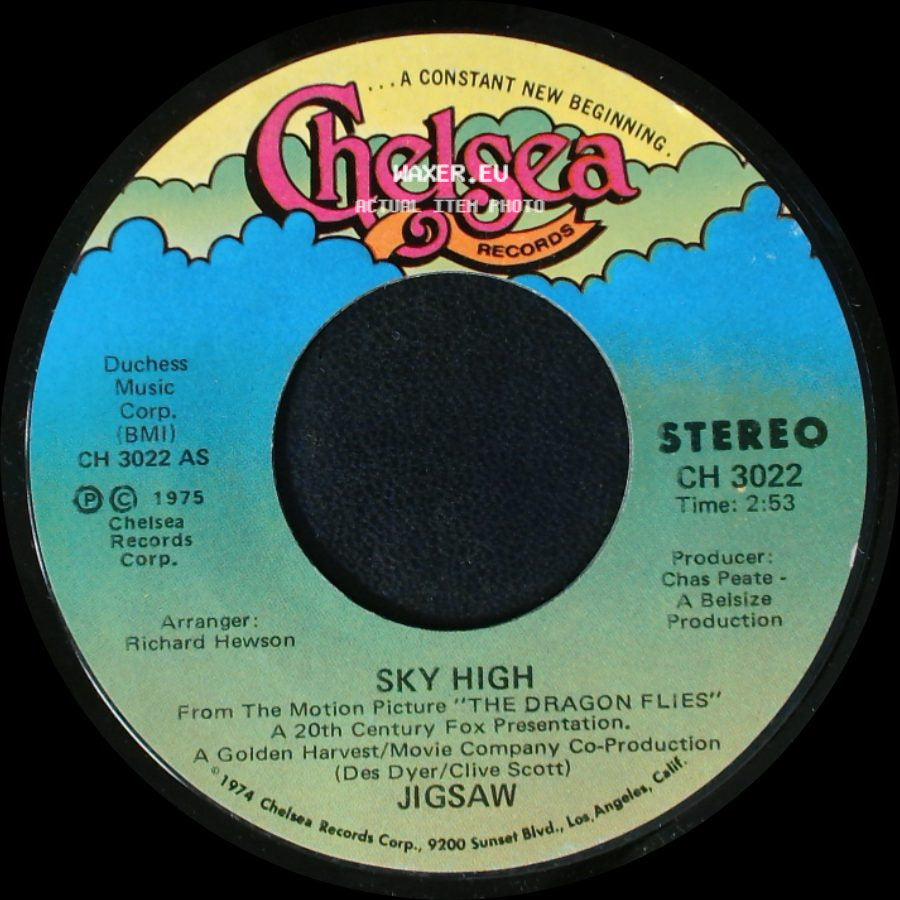 Jigsaw - Sky High / Brand New Love Affair side A