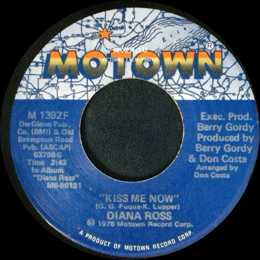 Diana Ross - Kiss Me Now / Love Hangover side A