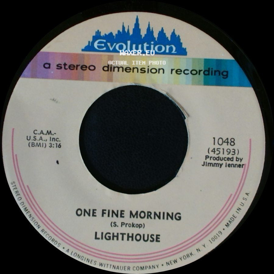 Lighthouse - Little Kind Words / One Fine Morning side B