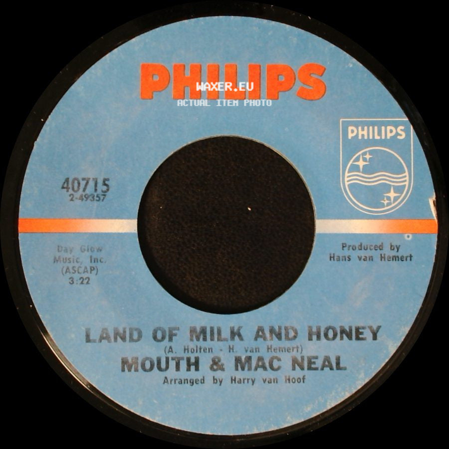 Mouth & Mac Neal - How Do You Do? / Land Of Milk And Honey side B