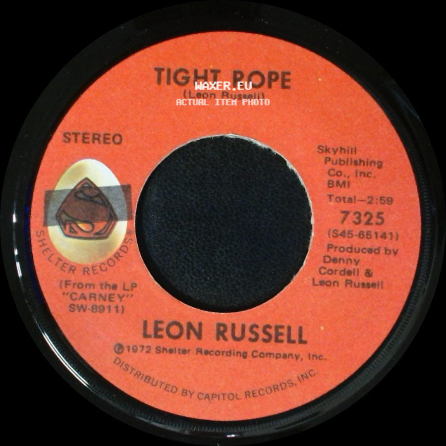 Leon Russell - Tight Rope / This Masquerade side A