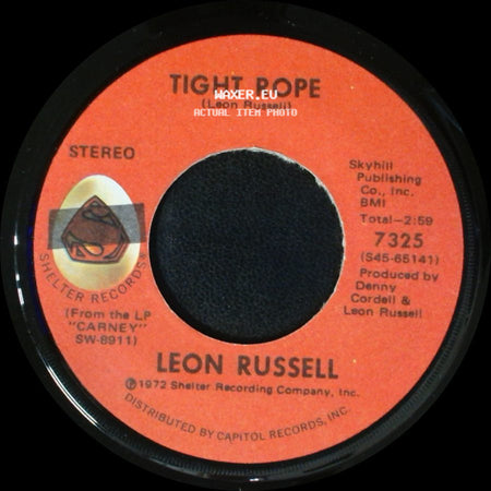 Leon Russell - Tight Rope / This Masquerade side A