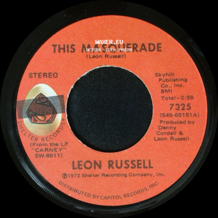 Leon Russell - Tight Rope / This Masquerade side B
