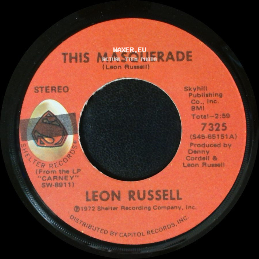 Leon Russell - Tight Rope / This Masquerade side B